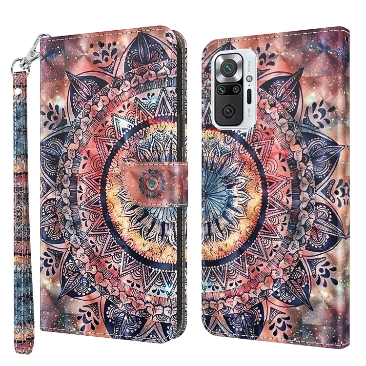 3D Painted Pattern Leather Phone Case