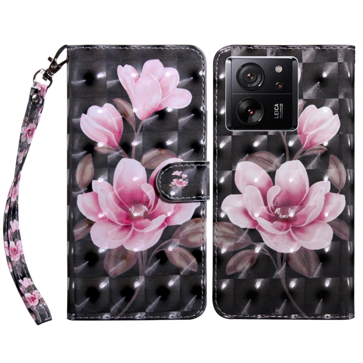 3D Painted Pattern Leather Phone Case