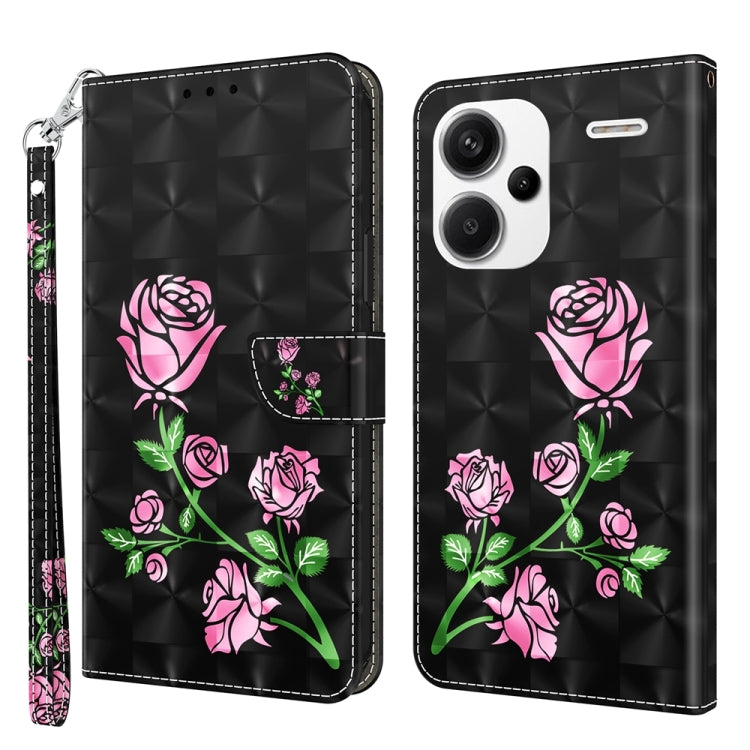 3D Painted Pattern Leather Phone Case