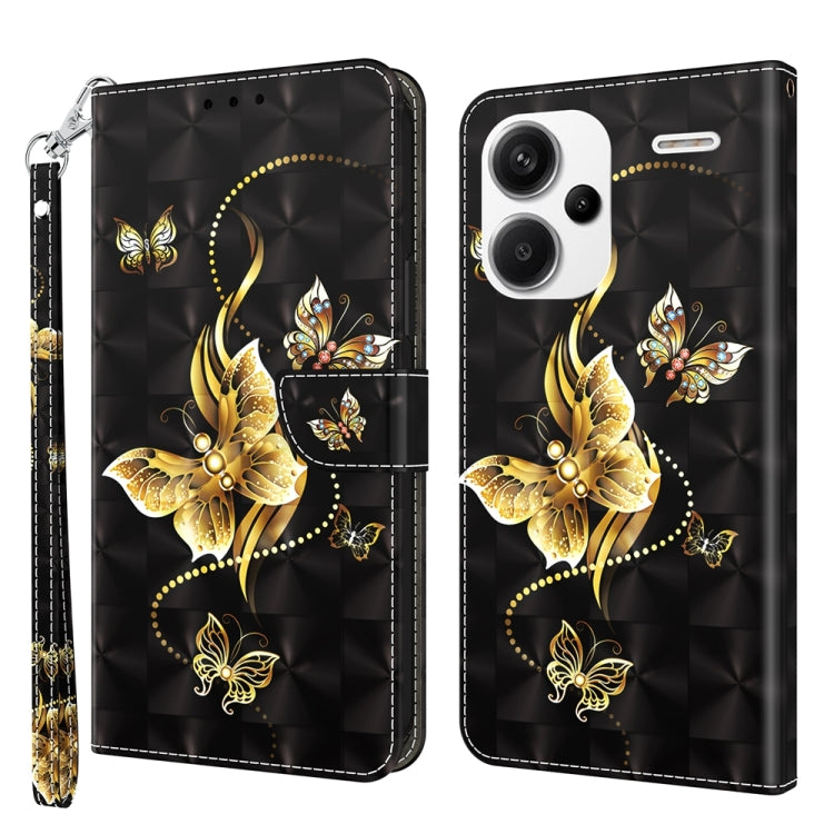 3D Painted Pattern Leather Phone Case