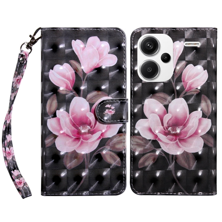 3D Painted Pattern Leather Phone Case
