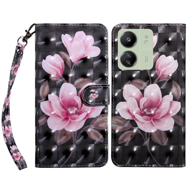3D Painted Pattern Leather Phone Case