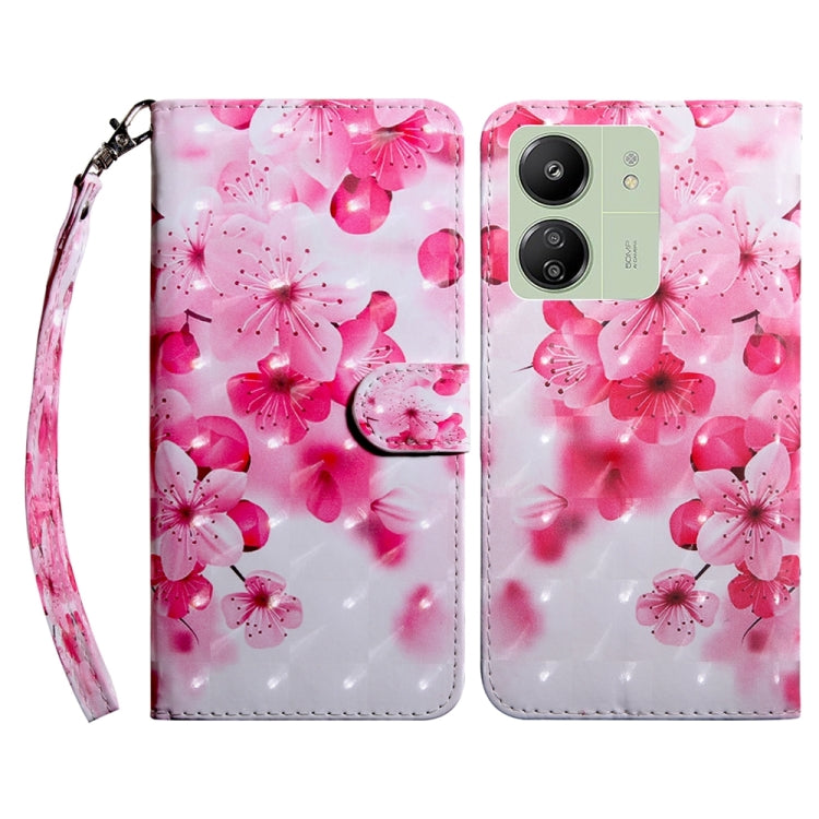 3D Painted Pattern Leather Phone Case