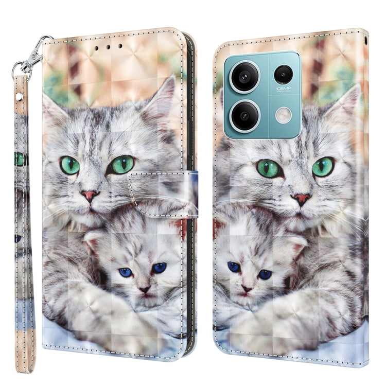 3D Painted Pattern Leather Phone Case