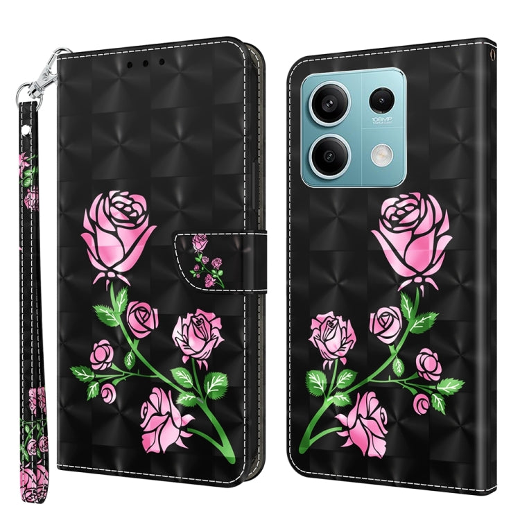 3D Painted Pattern Leather Phone Case