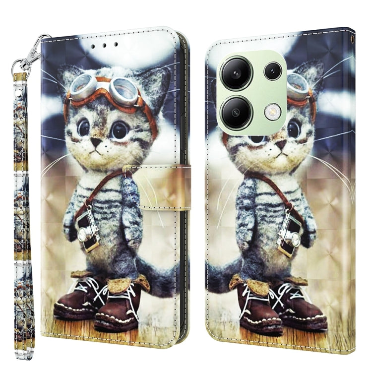 3D Painted Pattern Leather Phone Case