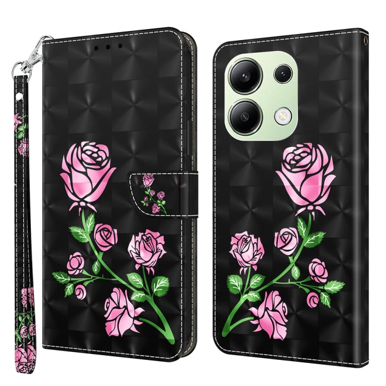 3D Painted Pattern Leather Phone Case