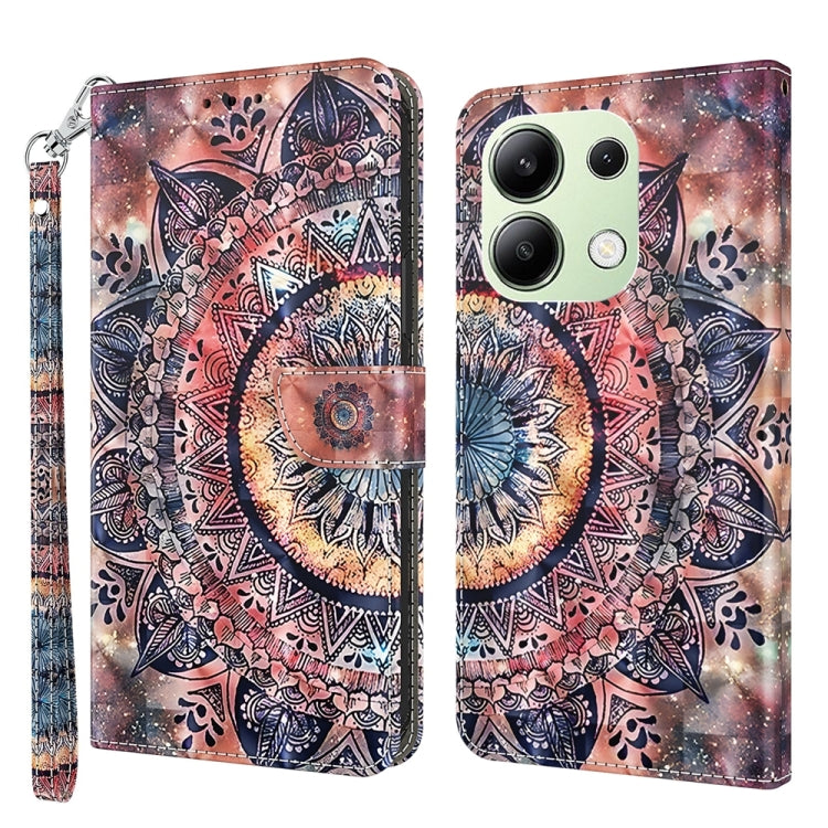 3D Painted Pattern Leather Phone Case