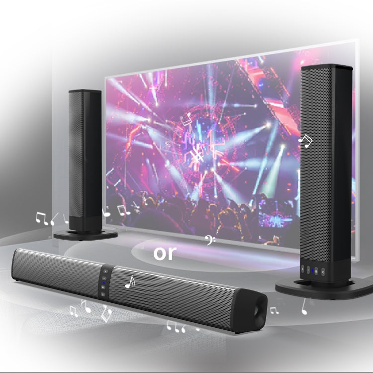 BS-36 20W Multi-Function 3D Stereo Surround Bluetooth Speaker Subwoofer Soundbar, BS-36