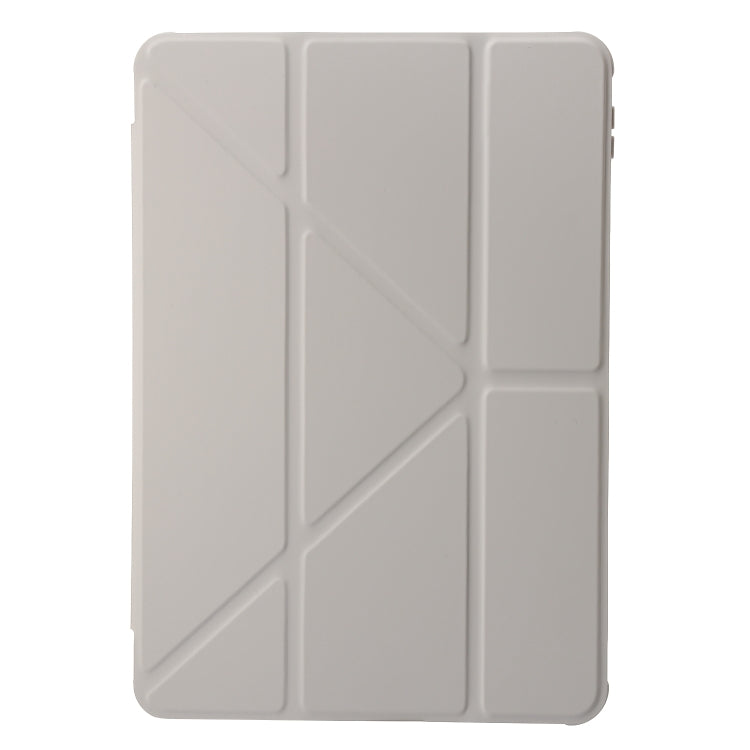 Clear Acrylic Deformation Leather Tablet Case