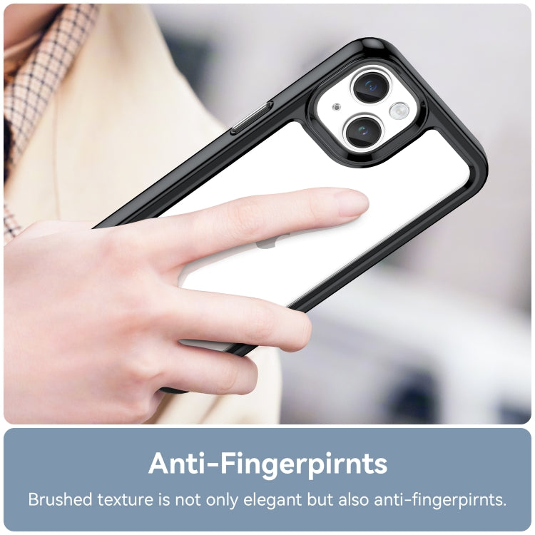 Colorful Series Acrylic + TPU Phone Case, For iPhone 15