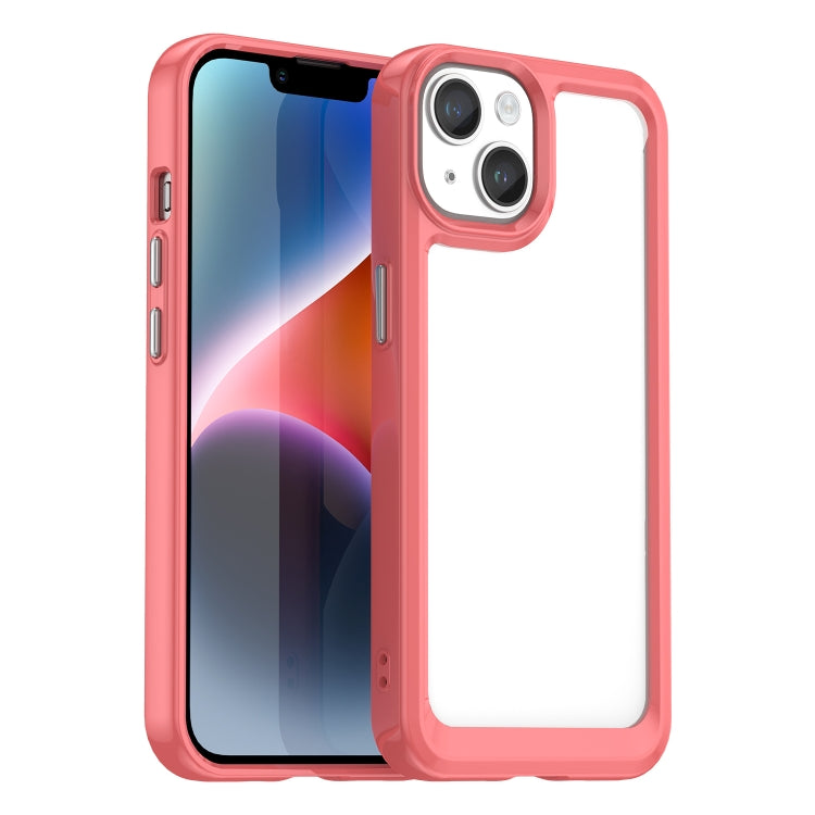 Colorful Series Acrylic + TPU Phone Case, iPhone 16e, For iPhone 15 Pro Max, For iPhone 15 Pro, For iPhone 15 Plus