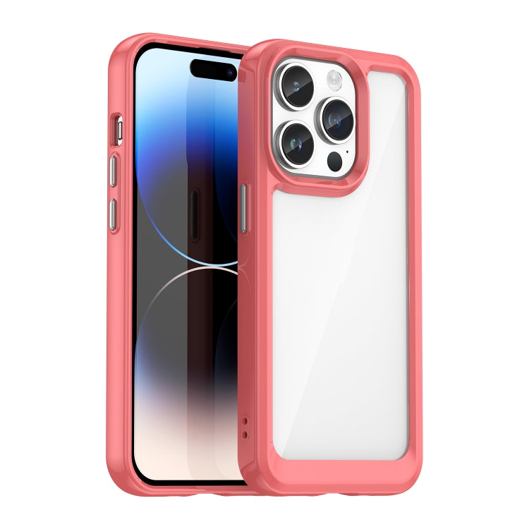 Colorful Series Acrylic + TPU Phone Case, iPhone 16e, For iPhone 15 Pro Max, For iPhone 15 Pro, For iPhone 15 Plus