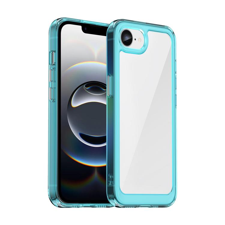 Colorful Series Acrylic + TPU Phone Case, iPhone 16e, For iPhone 15 Pro Max, For iPhone 15 Pro, For iPhone 15 Plus