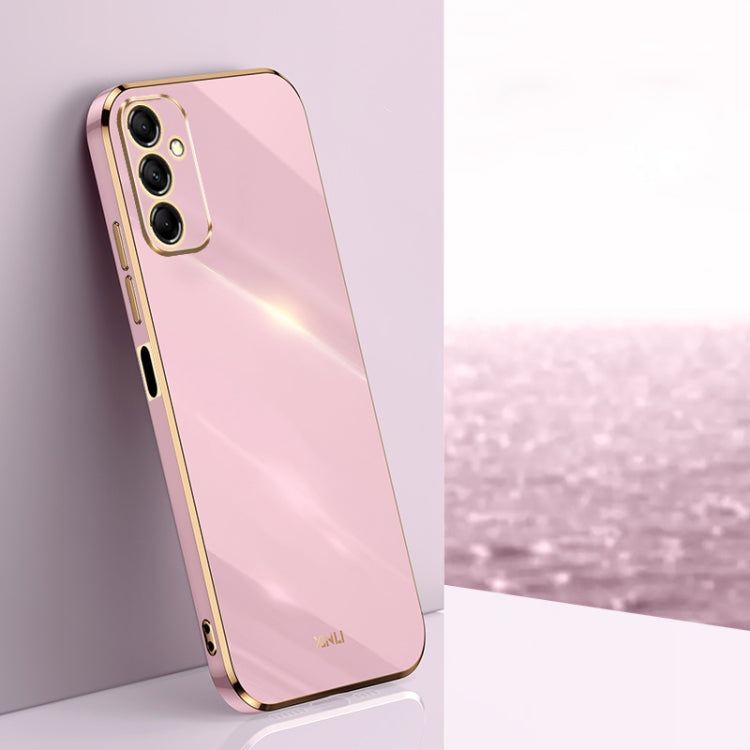 XINLI Straight Edge 6D Electroplate TPU Phone Case
