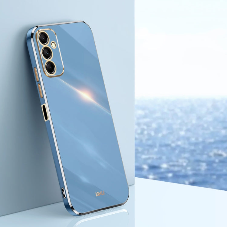 XINLI Straight Edge 6D Electroplate TPU Phone Case