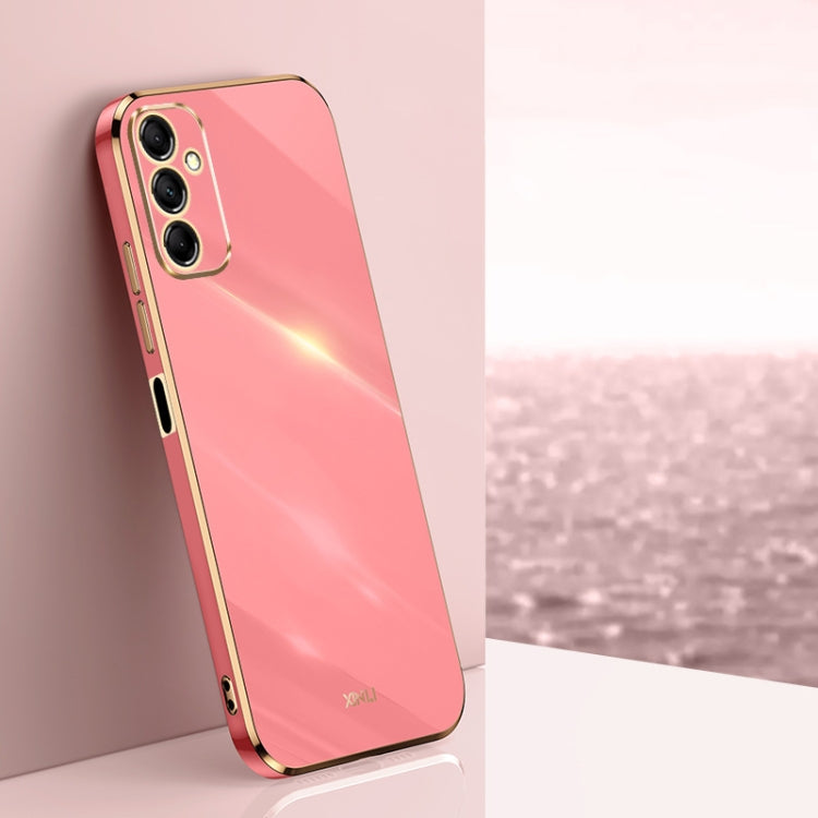 XINLI Straight Edge 6D Electroplate TPU Phone Case