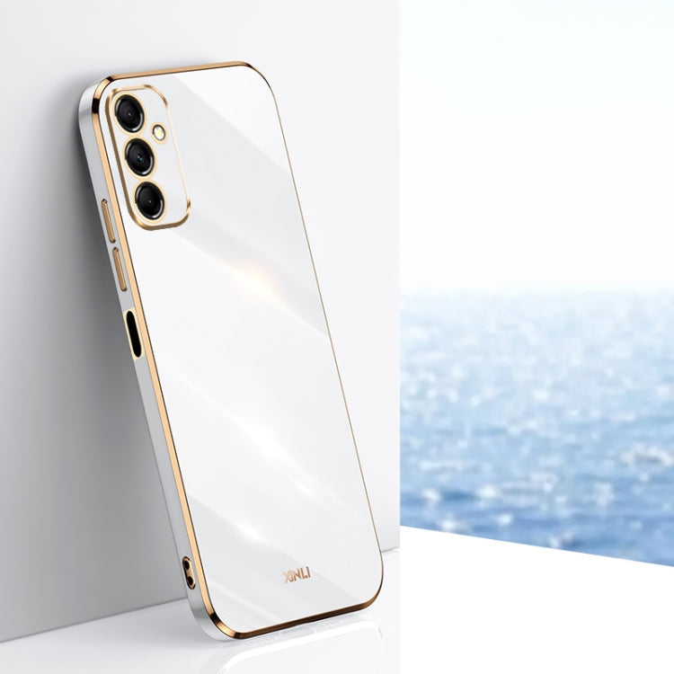 XINLI Straight Edge 6D Electroplate TPU Phone Case