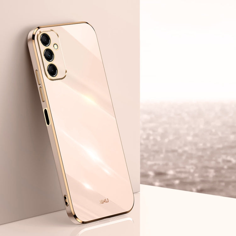 XINLI Straight Edge 6D Electroplate TPU Phone Case