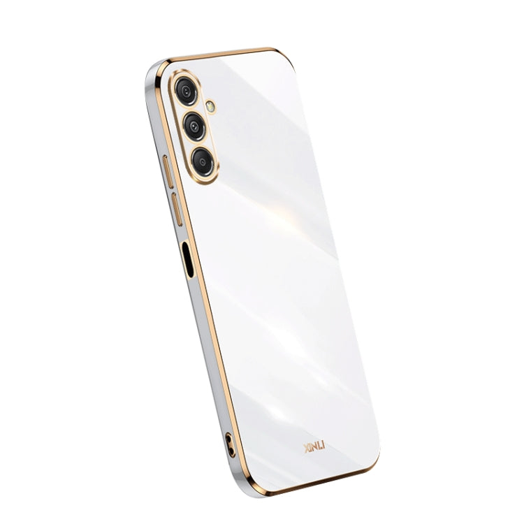 XINLI Straight Edge 6D Electroplate TPU Phone Case