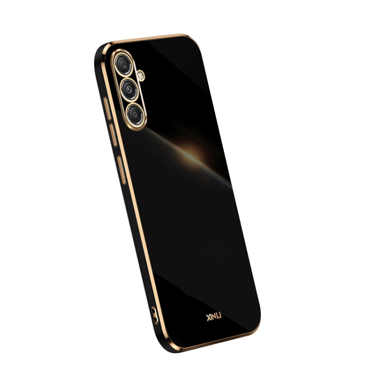 XINLI Straight Edge 6D Electroplate TPU Phone Case