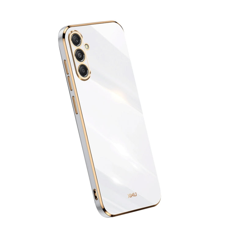 XINLI Straight Edge 6D Electroplate TPU Phone Case