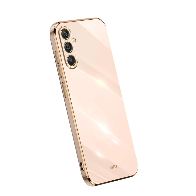 XINLI Straight Edge 6D Electroplate TPU Phone Case