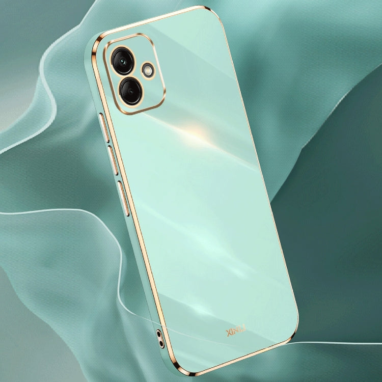 XINLI Straight Edge 6D Electroplate TPU Phone Case