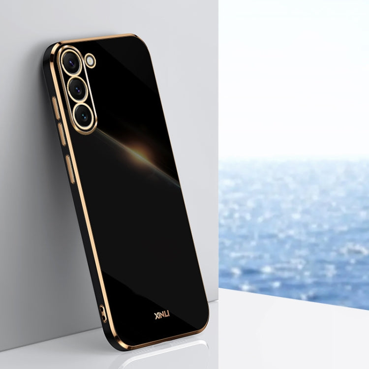 Coque XINLI Straight Edge 6D en TPU électrolytique pour Samsung Galaxy S24 5G, Samsung Galaxy A15, Samsung Galaxy A05 et Samsung Galaxy A05s