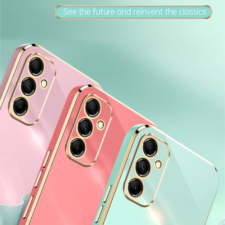 XINLI Straight Edge 6D Electroplate TPU Phone Case