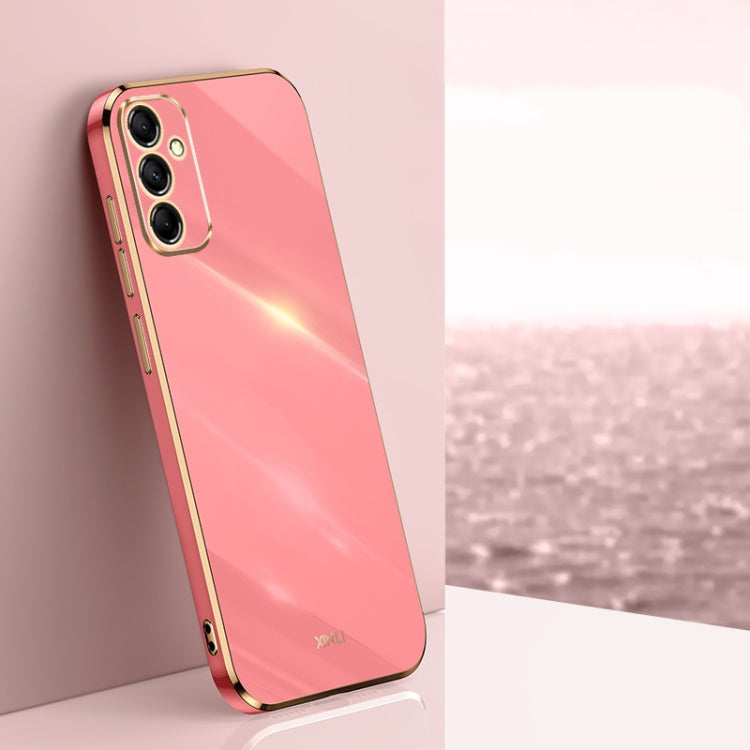 XINLI Straight Edge 6D Electroplate TPU Phone Case