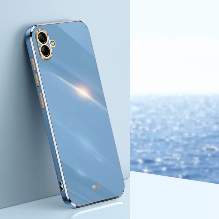 XINLI Straight Edge 6D Electroplate TPU Phone Case