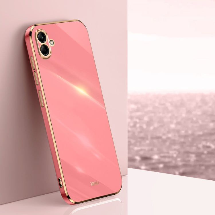 XINLI Straight Edge 6D Electroplate TPU Phone Case
