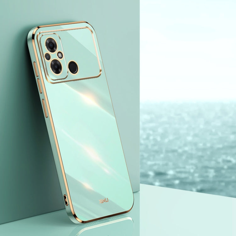 XINLI Straight Edge 6D Electroplate TPU Phone Case, For Xiaomi Civi 3 5G, For Xiaomi Poco C55 4G, For Xiaomi Redmi Note 12 5G Global