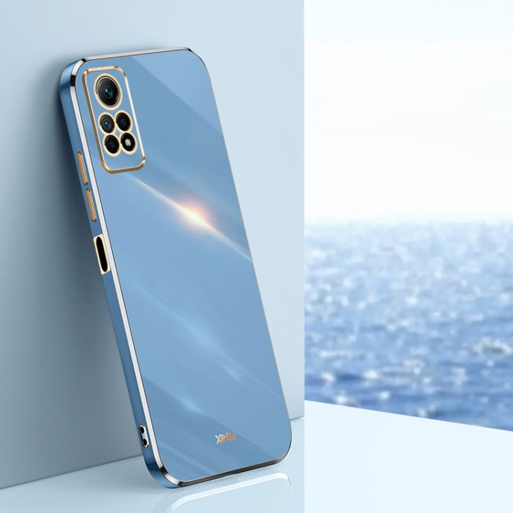 XINLI Straight Edge 6D Electroplate TPU Phone Case
