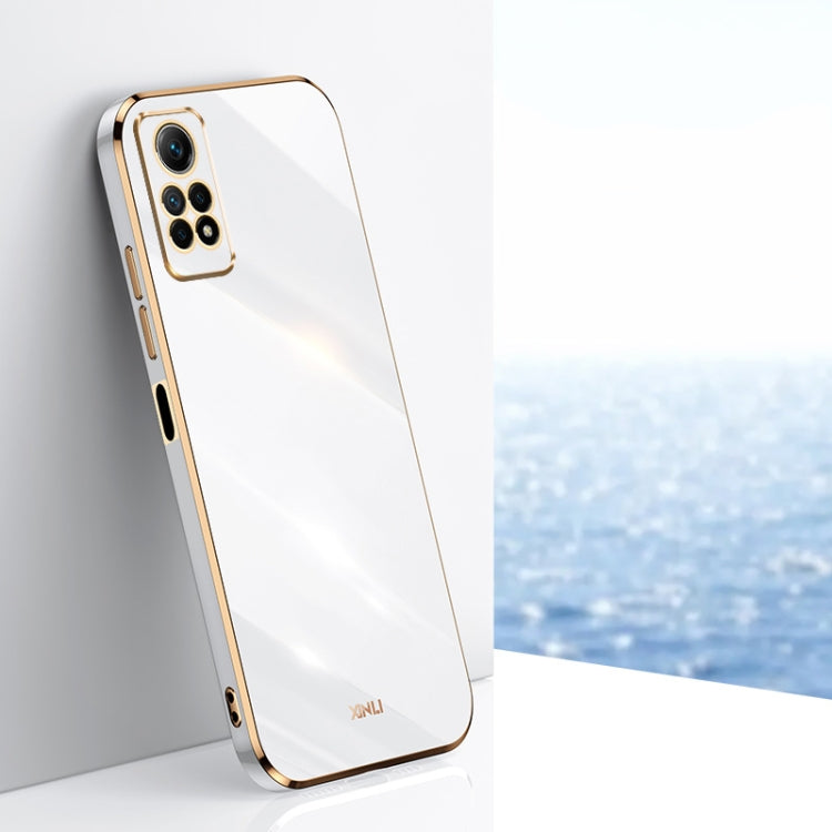 XINLI Straight Edge 6D Electroplate TPU Phone Case