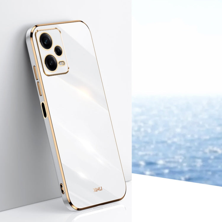 XINLI Straight Edge 6D Electroplate TPU Phone Case, For Xiaomi Civi 3 5G, For Xiaomi Poco C55 4G, For Xiaomi Redmi Note 12 5G Global