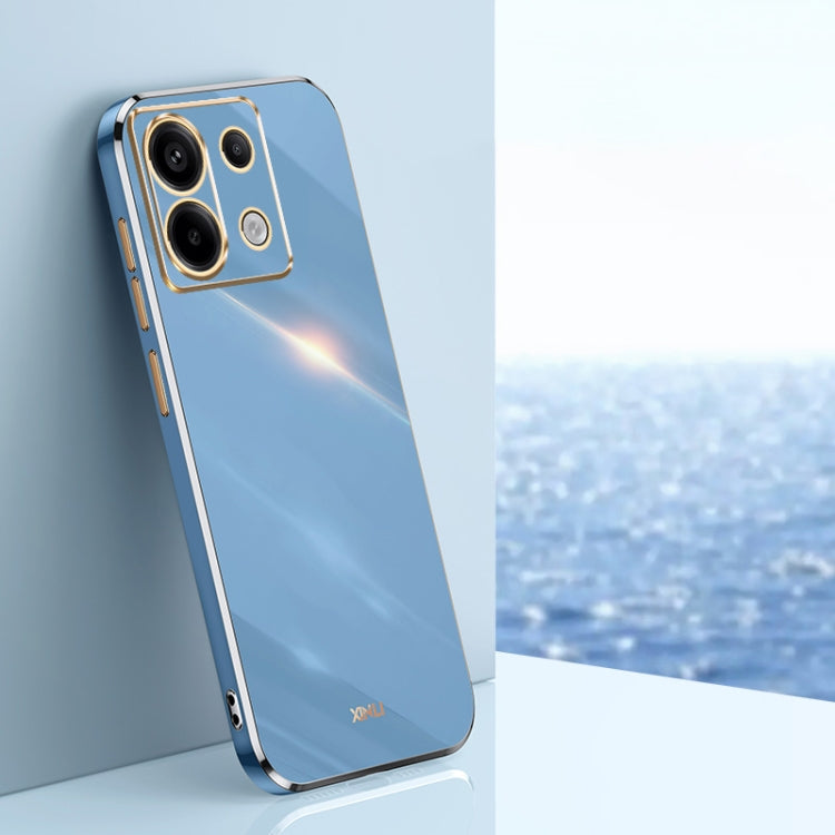 XINLI Straight Edge 6D Electroplate TPU Phone Case