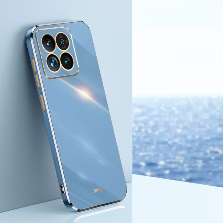 Coque XINLI Straight Edge 6D en TPU galvanisé pour Xiaomi Redmi Note 13 Pro+, Redmi Note 13 Pro, Redmi K60 Ultra / Mi 13T, Redmi Note 12R