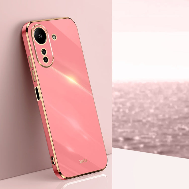 XINLI Straight Edge 6D Electroplate TPU Phone Case, For Xiaomi Redmi Note 13 5G, For Xiaomi Redmi 13C 4G, For Xiaomi Redmi Note 13 Pro+