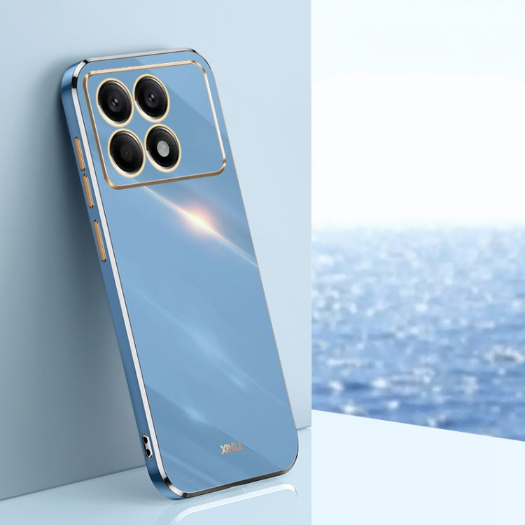 Coque XINLI Straight Edge 6D en TPU galvanisé pour Xiaomi Redmi Note 13 Pro+, Redmi Note 13 Pro, Redmi K60 Ultra / Mi 13T, Redmi Note 12R