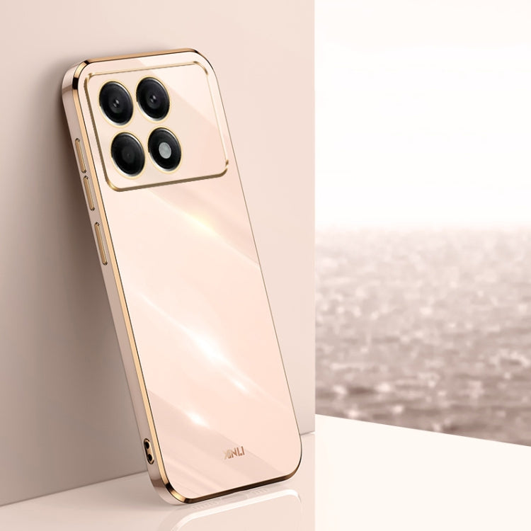 Coque XINLI Straight Edge 6D en TPU galvanisé pour Xiaomi Redmi Note 13 Pro+, Redmi Note 13 Pro, Redmi K60 Ultra / Mi 13T, Redmi Note 12R