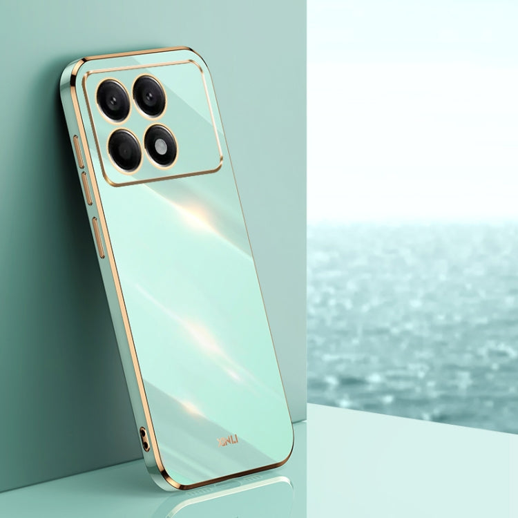 Coque XINLI Straight Edge 6D en TPU galvanisé pour Xiaomi Redmi Note 13 Pro+, Redmi Note 13 Pro, Redmi K60 Ultra / Mi 13T, Redmi Note 12R