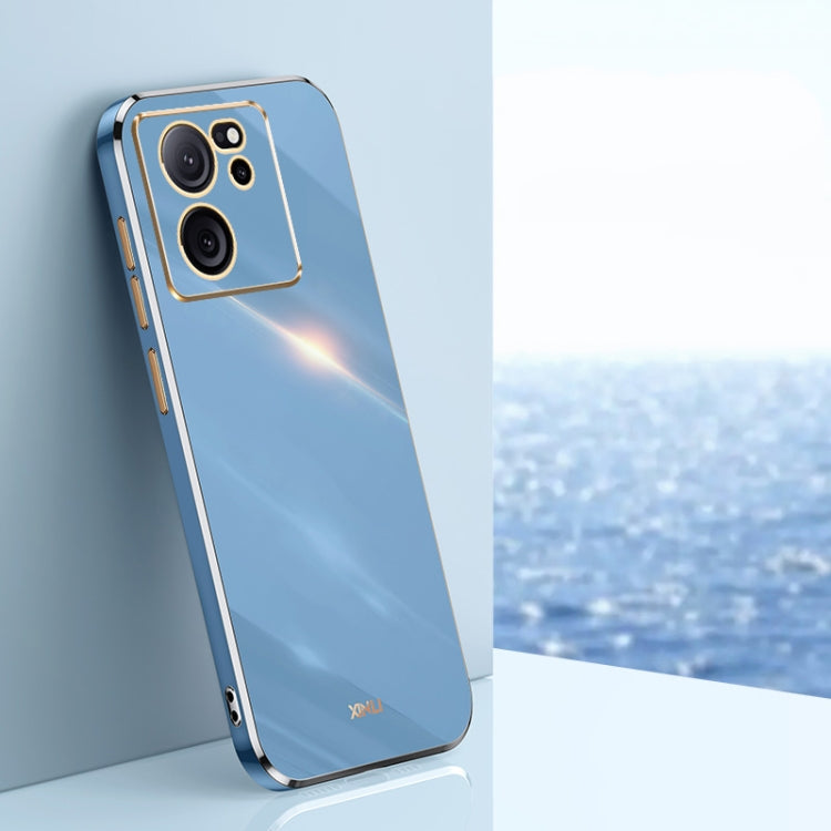 XINLI Straight Edge 6D Electroplate TPU Phone Case