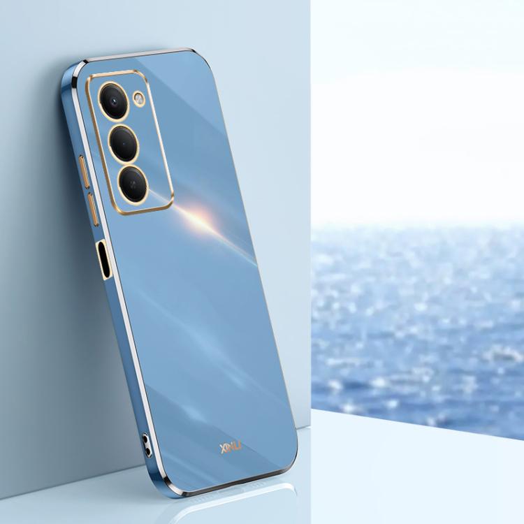 XINLI Straight Edge 6D Electroplate TPU Phone Case, For Redmi 15 5G / 4G EU 171mm, For Redmi A5 4G 171.7mm / Poco C71, For Redmi Turbo 4 Pro