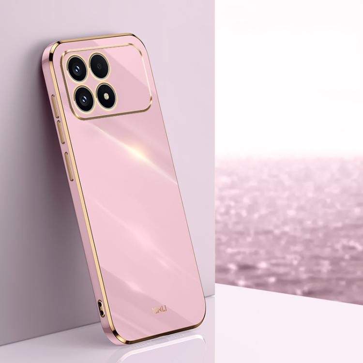 XINLI Straight Edge 6D Electroplate TPU Phone Case, For Redmi K90 / Poco F8 Pro, For Redmi 15 5G Global / 4G SEA 169.5, For Redmi 15 5G / 4G EU 171mm