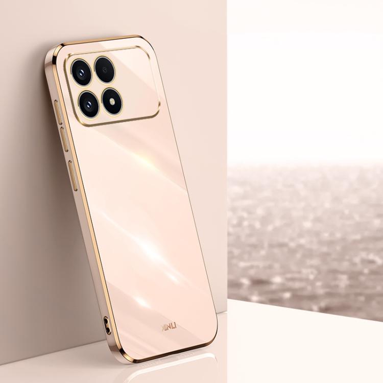 XINLI Straight Edge 6D Electroplate TPU Phone Case, For Redmi K90 / Poco F8 Pro, For Redmi 15 5G Global / 4G SEA 169.5, For Redmi 15 5G / 4G EU 171mm