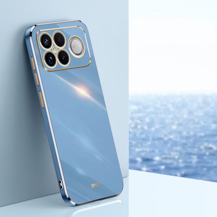 XINLI Straight Edge 6D Electroplate TPU Phone Case, For Redmi Note 15 4G Global 164mm, For Redmi K90 Pro Max / Poco F8 Ultra, For Redmi Note 15 Pro 4G Global 163.2mm