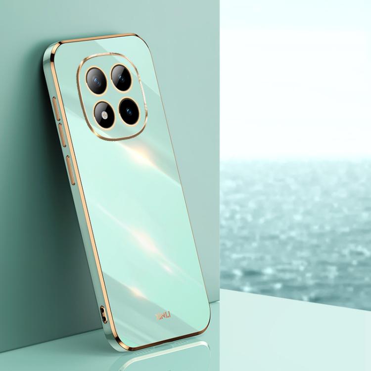 XINLI Straight Edge 6D Electroplate TPU Phone Case, For Redmi Note 15 4G Global 164mm, For Redmi K90 Pro Max / Poco F8 Ultra, For Redmi Note 15 Pro 4G Global 163.2mm