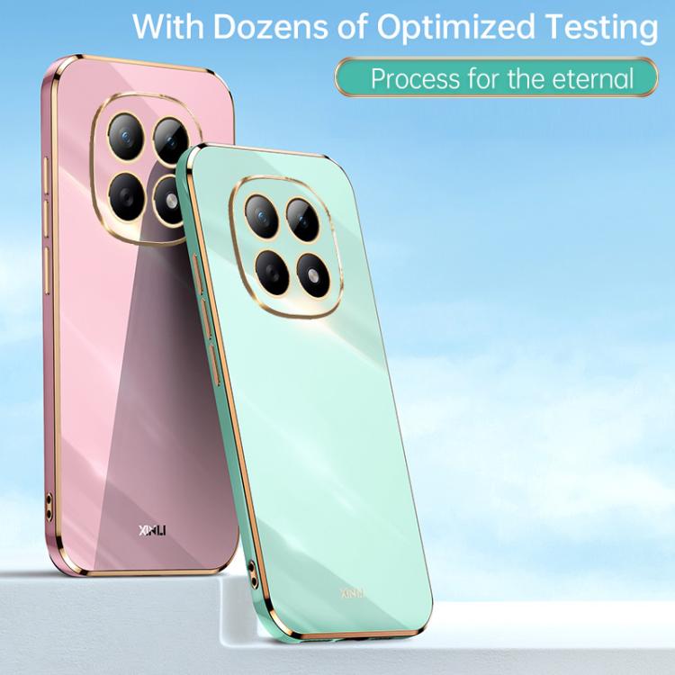 XINLI Straight Edge 6D Electroplate TPU Phone Case, For Redmi Note 15 4G Global 164mm, For Redmi K90 Pro Max / Poco F8 Ultra, For Redmi Note 15 Pro 4G Global 163.2mm